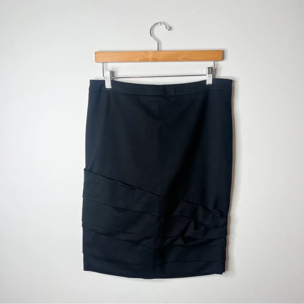 Moschino Cheap and Chic Black Tiered Skirt